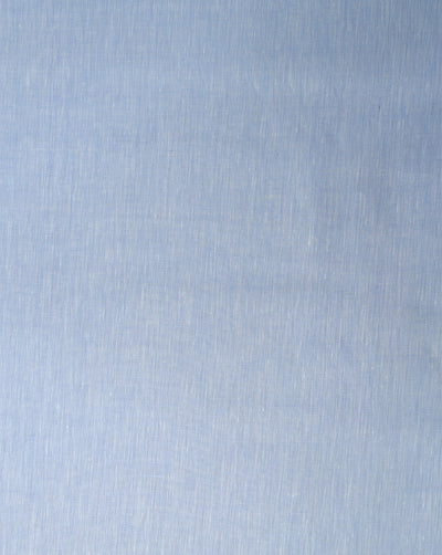 SKY BLUE PLAIN LINEN SHIRTING FABRIC