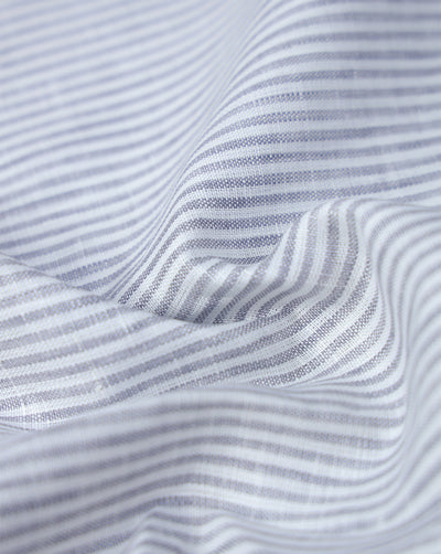 STRIPES DESIGN LINEN SHIRTING FABRIC