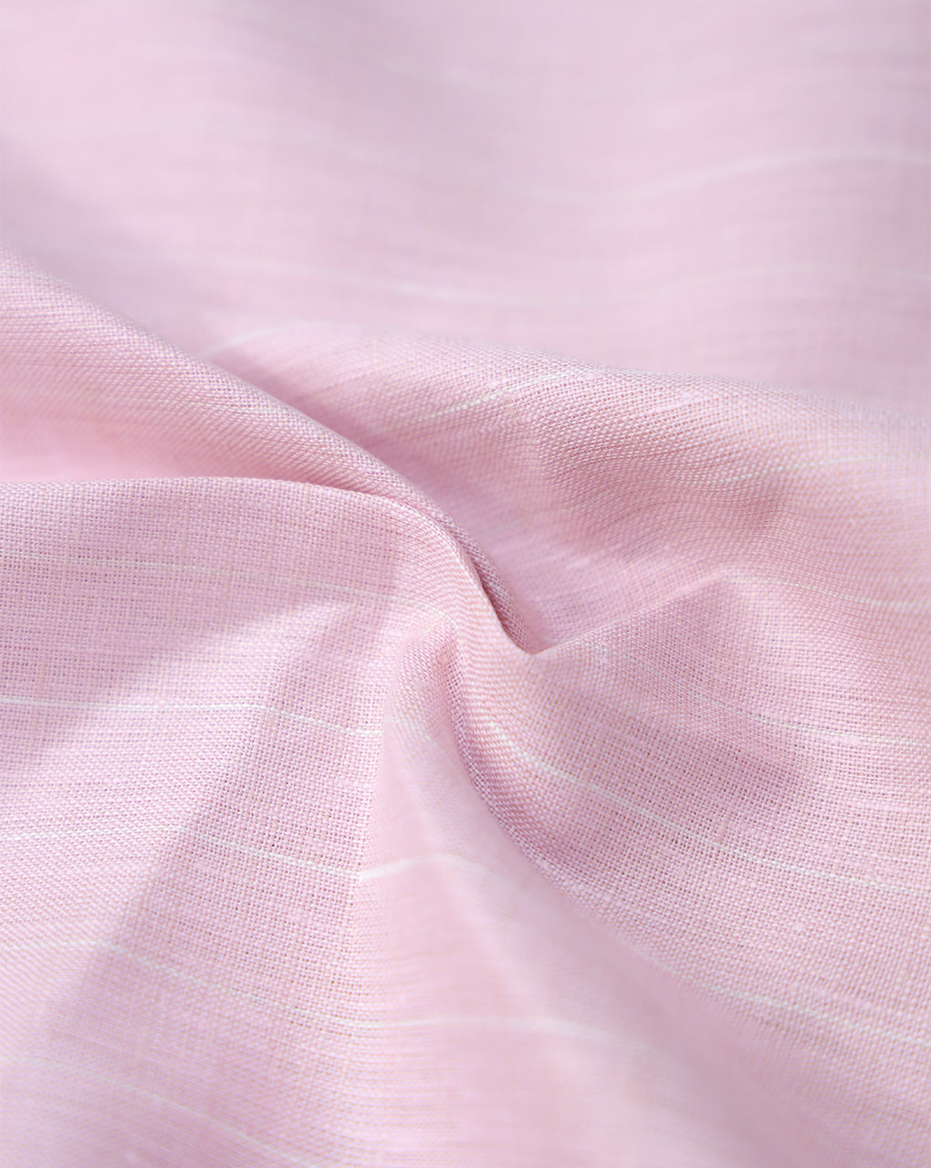 PINK PLAIN LINEN SHIRTING FABRIC