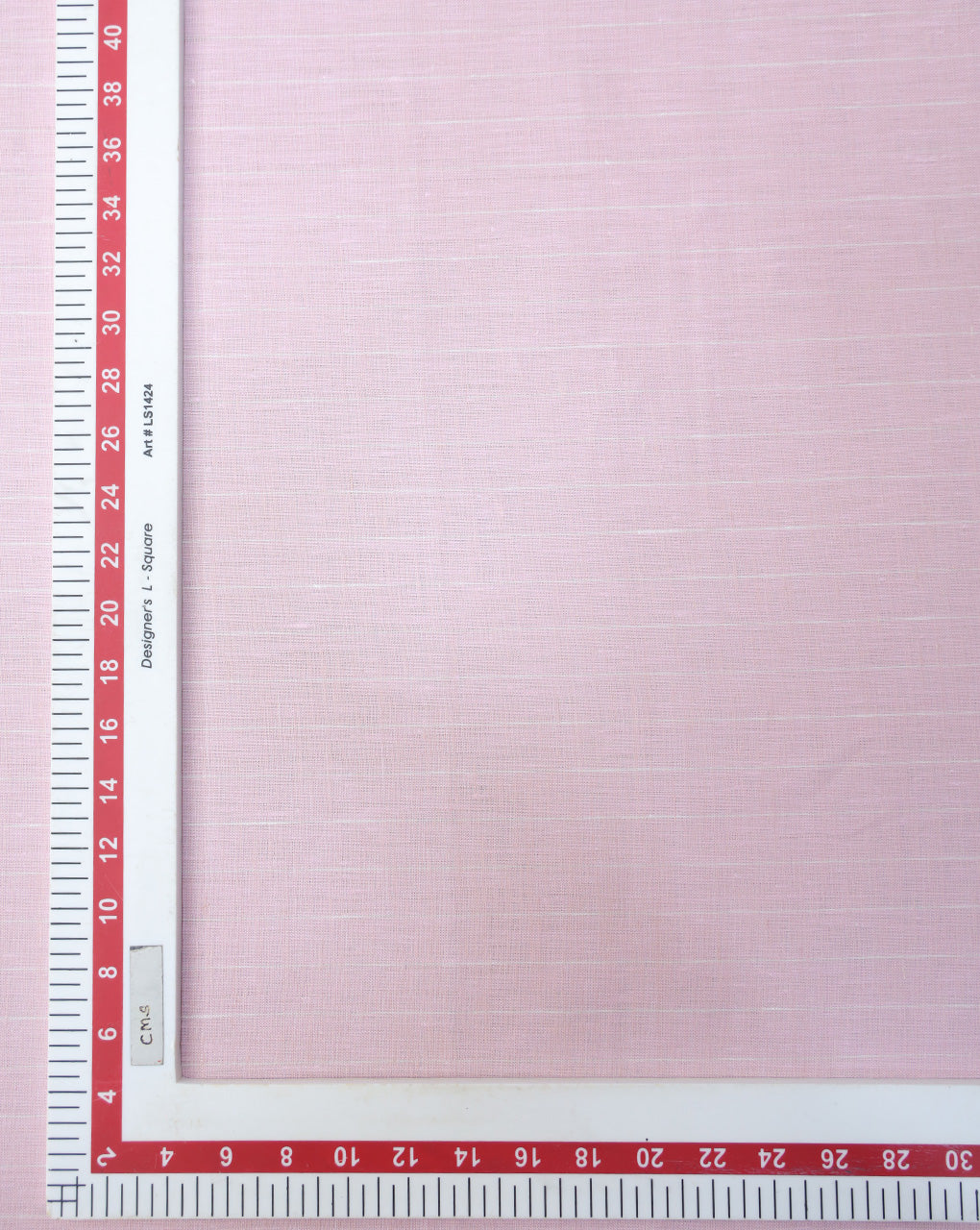 PINK PLAIN LINEN SHIRTING FABRIC