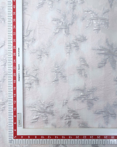 POLYESTER ORGANZA JACQUARD FABRIC (WIDTH 54 INCHES)