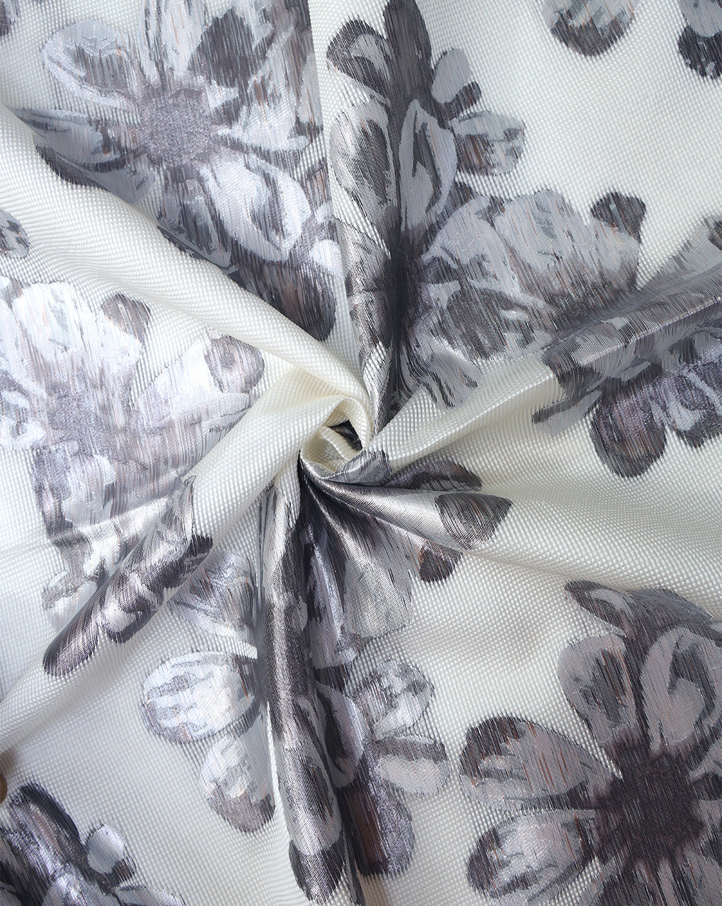 POLYESTER ORGANZA JACQUARD FABRIC (WIDTH 54 INCHES)