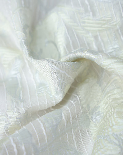 POLYESTER ORGANZA JACQUARD FABRIC (WIDTH 54 INCHES)