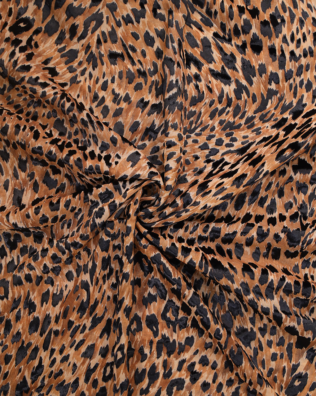 ANIMAL PATTERN POLYESTER BRASSO VELVET FABRIC