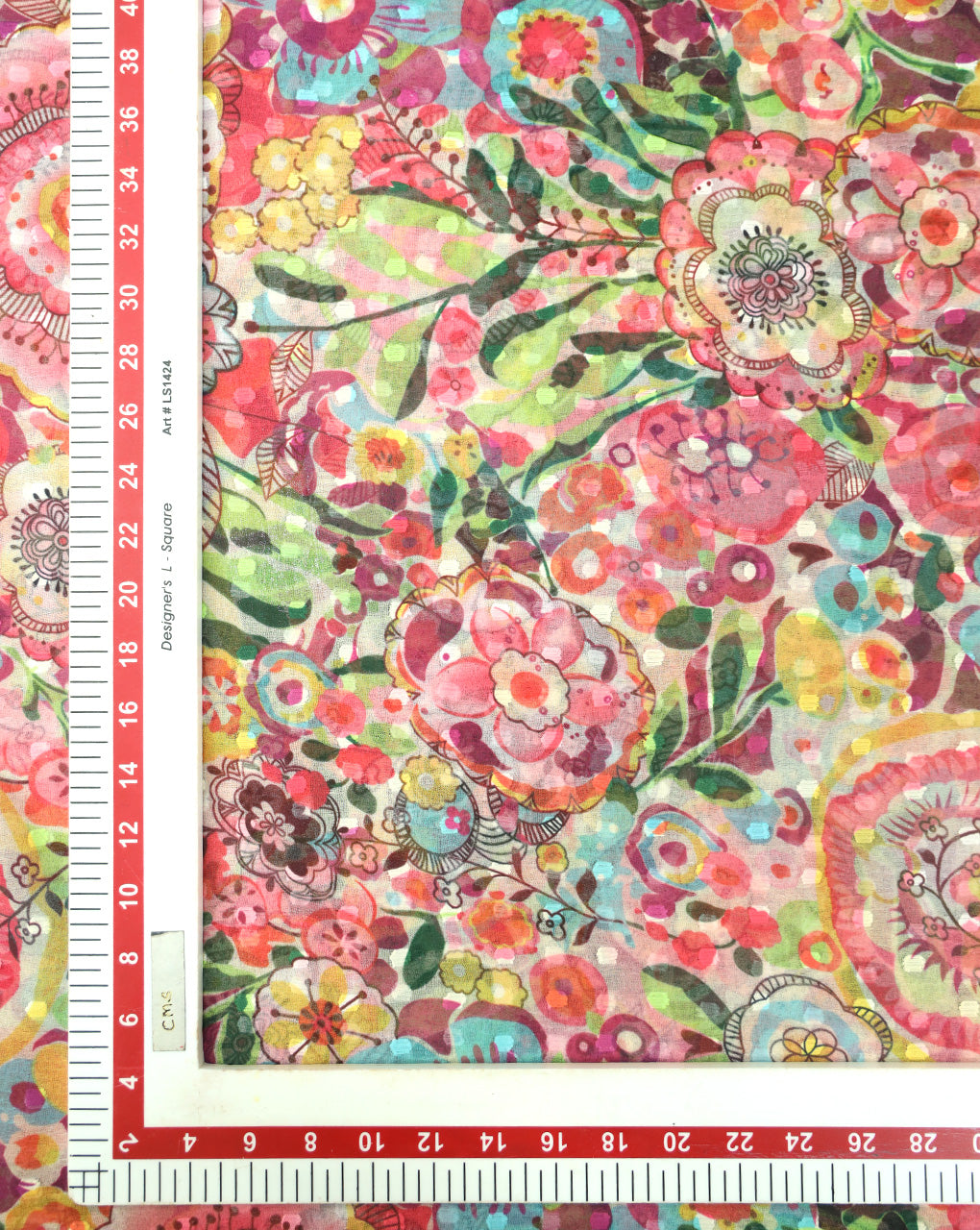 MULTICOLOR DIGITAL PRINTED FABRIC