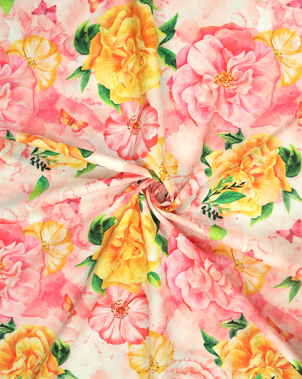 MULTICOLOR DIGITAL PRINTED FABRIC