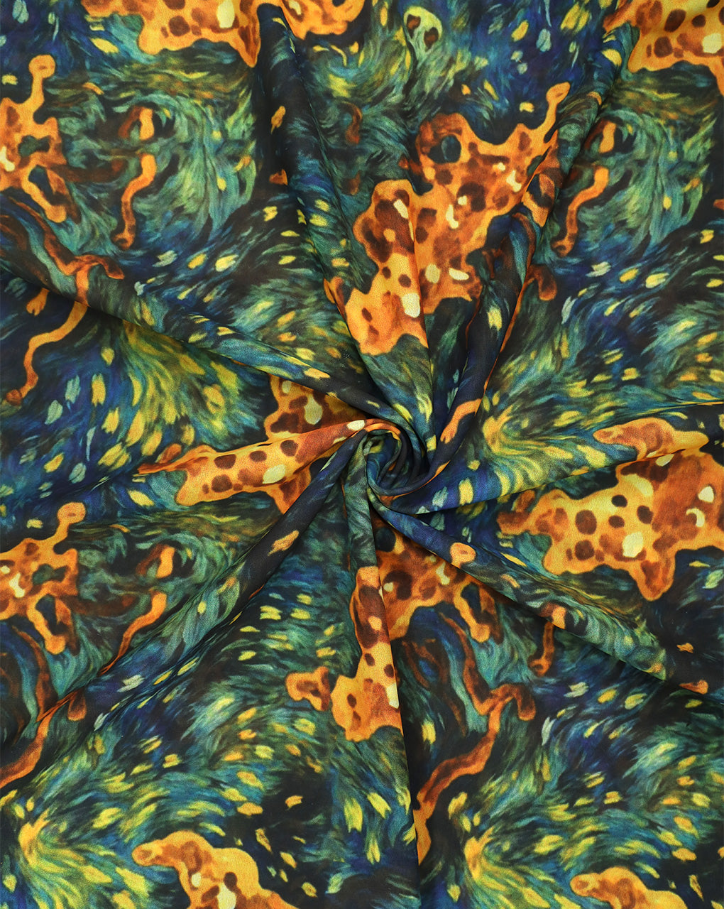 MULTICOLOR DIGITAL PRINTED FABRIC