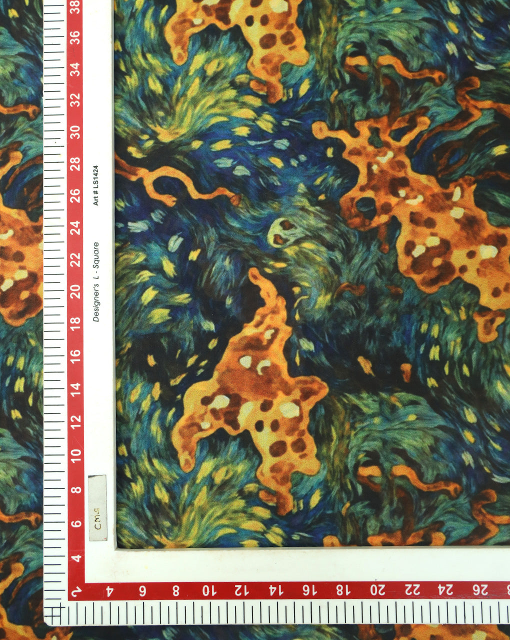 MULTICOLOR DIGITAL PRINTED FABRIC