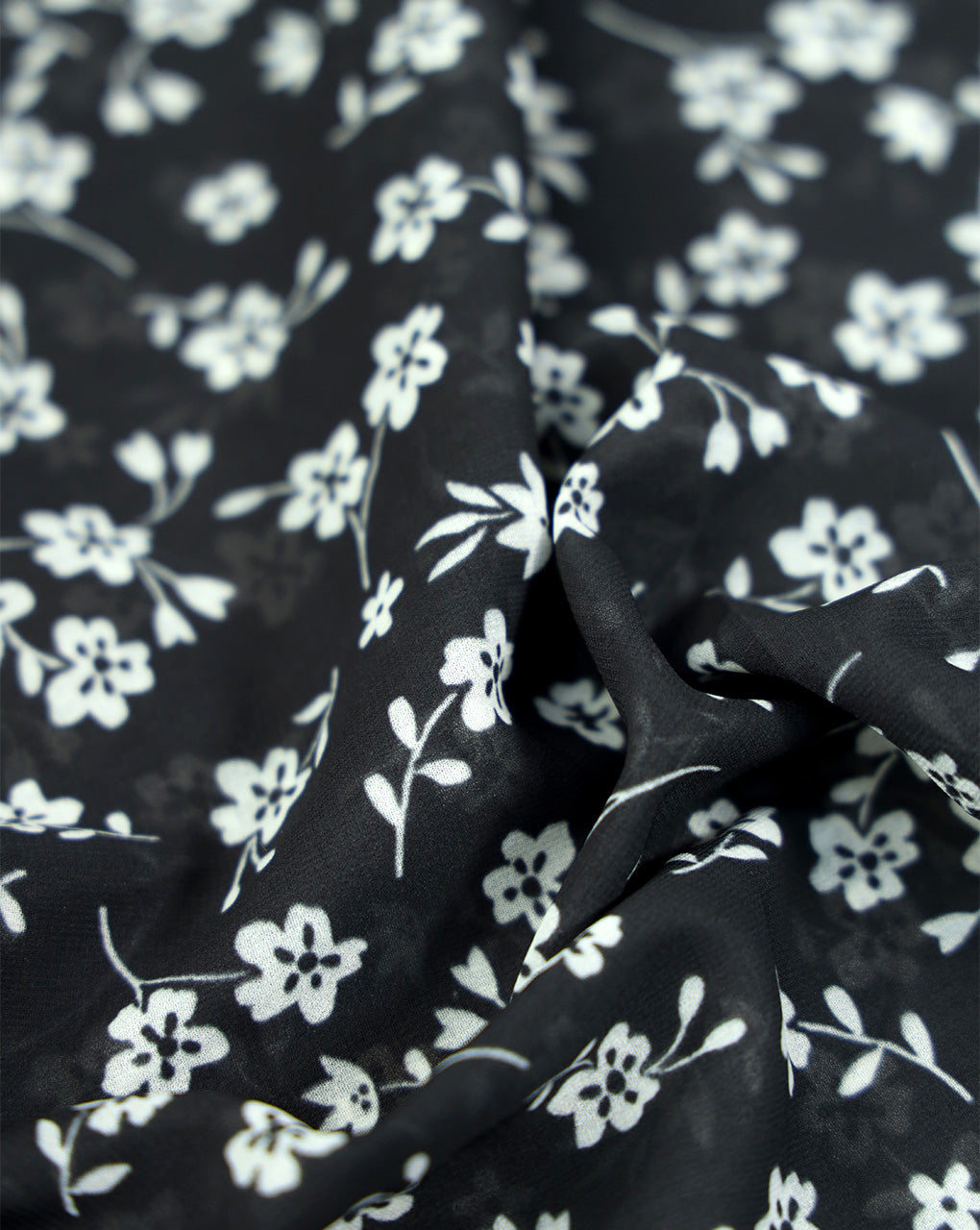 BLACK & WHITE DIGITAL PRINTED FABRIC