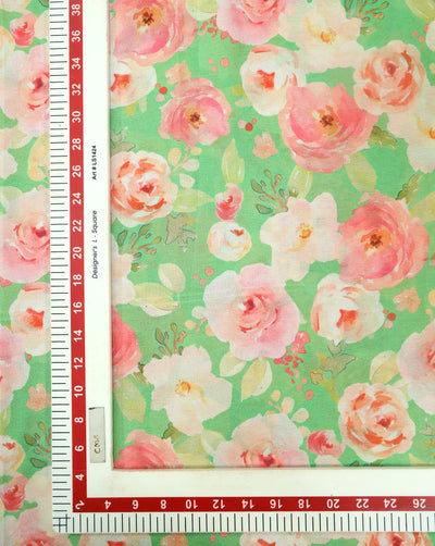 MULTICOLOR DIGITAL PRINTED FABRIC