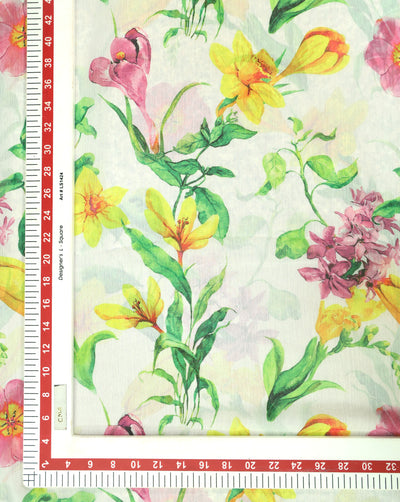 MULTICOLOR DIGITAL PRINTED FABRIC