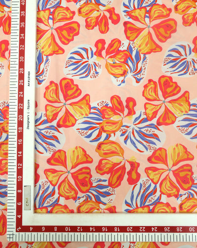 MULTICOLOR DIGITAL PRINTED FABRIC