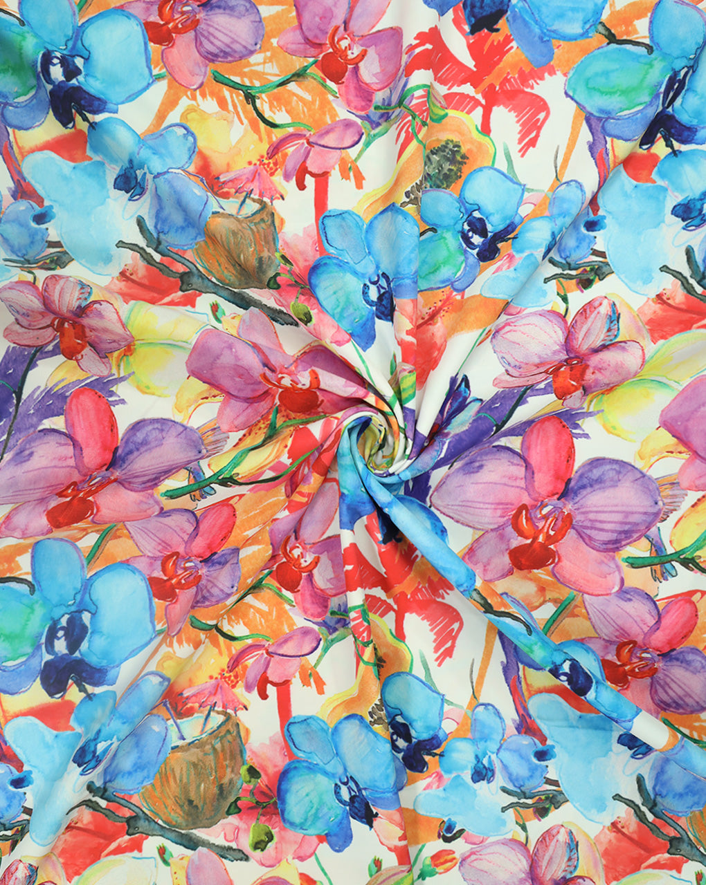 MULTICOLOR DIGITAL PRINTED FABRIC