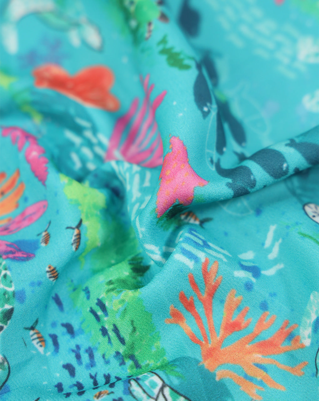 MULTICOLOR DIGITAL PRINTED FABRIC