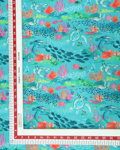 MULTICOLOR DIGITAL PRINTED FABRIC