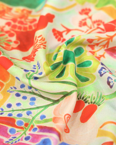 MULTICOLOR DIGITAL PRINTED FABRIC