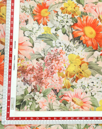 MULTICOLOR DIGITAL PRINTED FABRIC