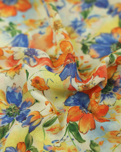 MULTICOLOR DIGITAL PRINTED FABRIC