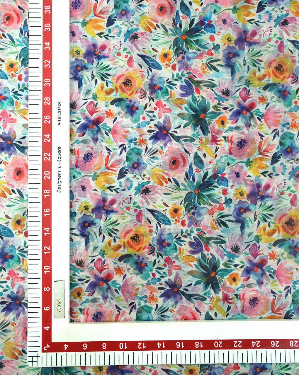 MULTICOLOR DIGITAL PRINTED FABRIC