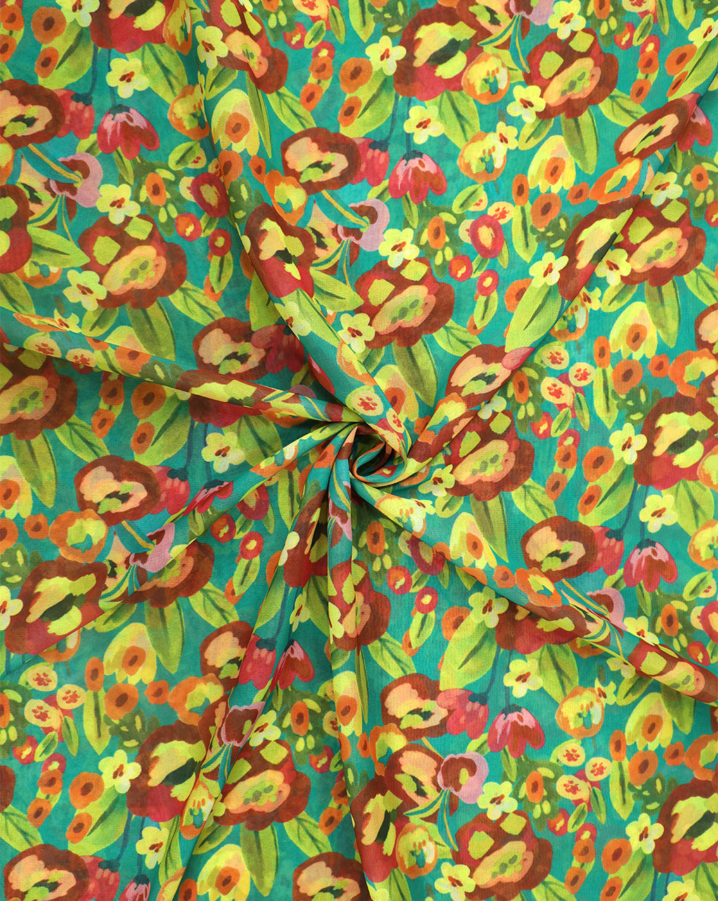 MULTICOLOR DIGITAL PRINTED FABRIC