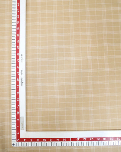 CHECKS PATTERN SUITING FABRIC (WIDTH-58 INCHES)