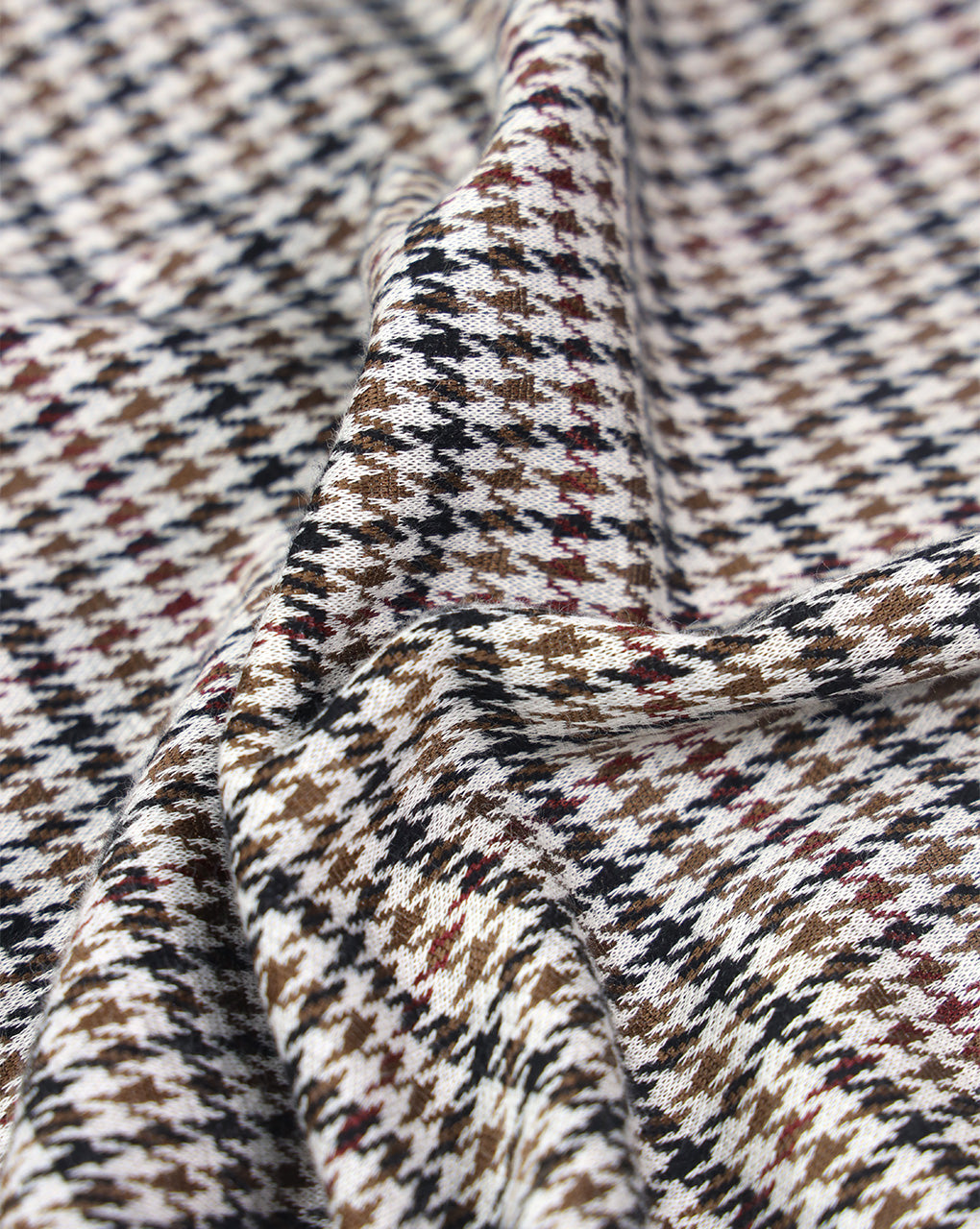 KNITTED TWEED LYCRA FABRIC (WIDTH - 58 INCHES)