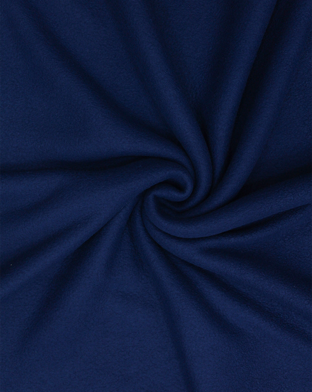 NAVY BLUE PLAIN POLYESTER FLEECE FABRIC