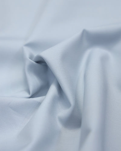 LIGHT GREY PLAIN YARN DYED FABRIC