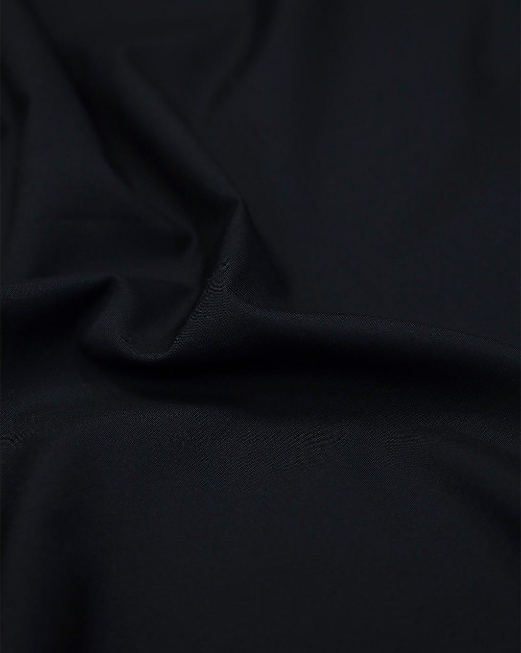 BLACK PLAIN YARN DYED FABRIC