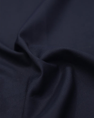 BLACK PLAIN YARN DYED FABRIC