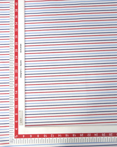 STRIPES DESIGN COTTON FABRIC