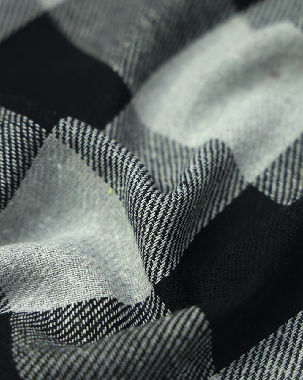 CHECKS PATTERN DENIM FABRIC FOR TROUSERS