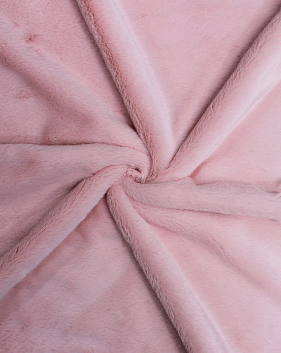 BABY PINK ARTIFICIAL FUR FABRIC 