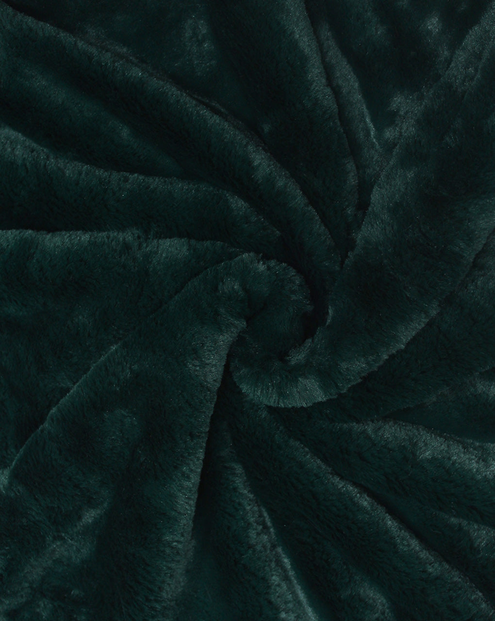 DARK GREEN ARTIFICIAL FUR FABRIC (WIDTH-58 INCHES)