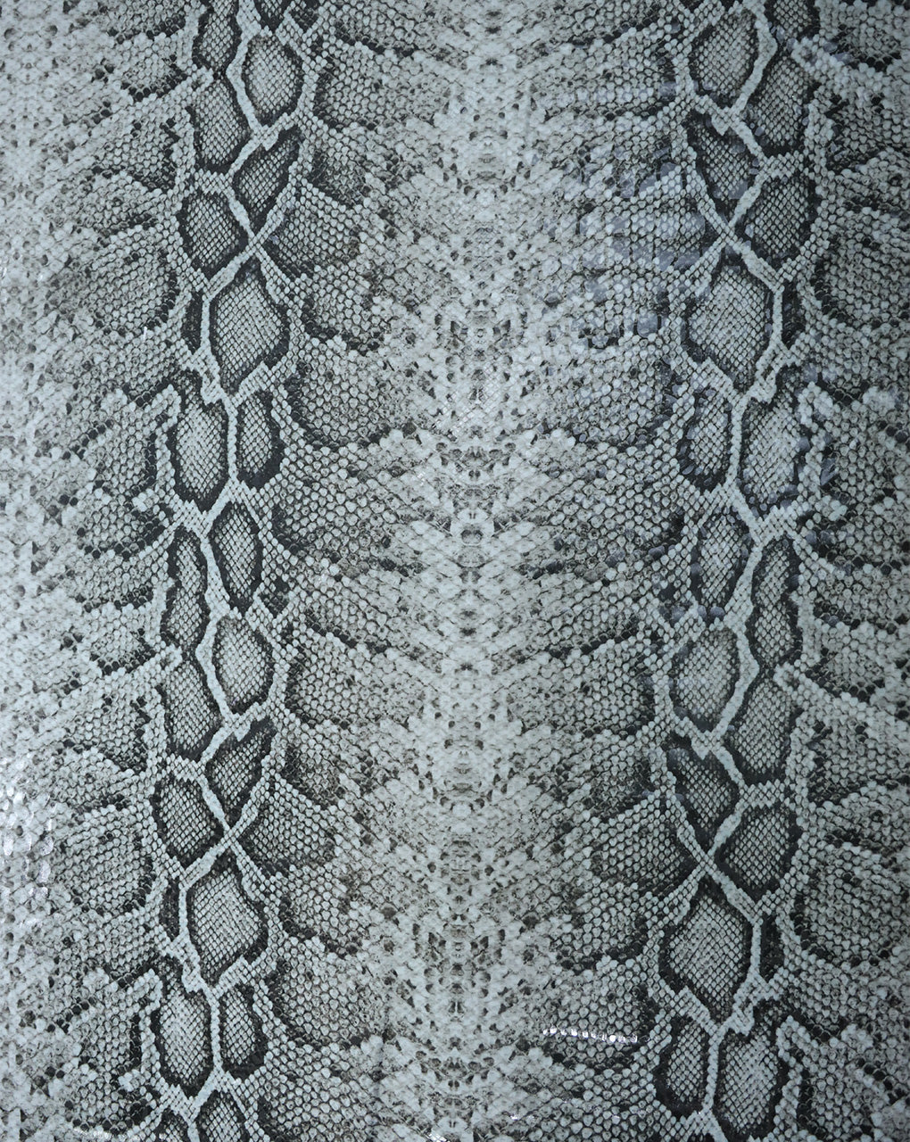 KNITTED FOIL SNAKE PRINT FABRIC