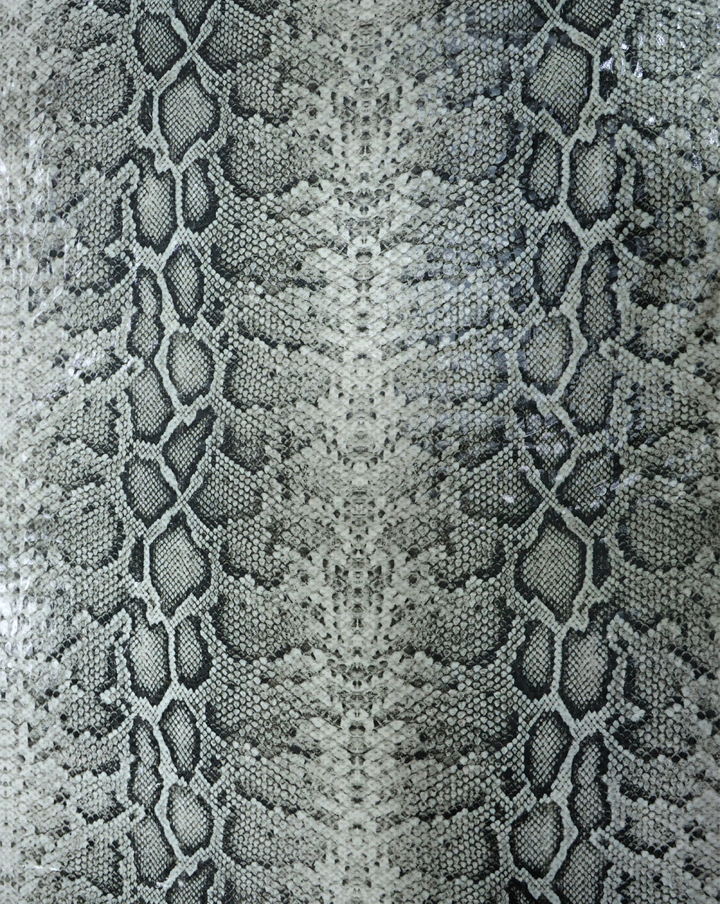 KNITTED FOIL SNAKE PRINT FABRIC