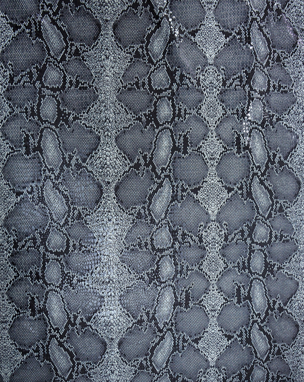 KNITTED FOIL SNAKE PRINT FABRIC