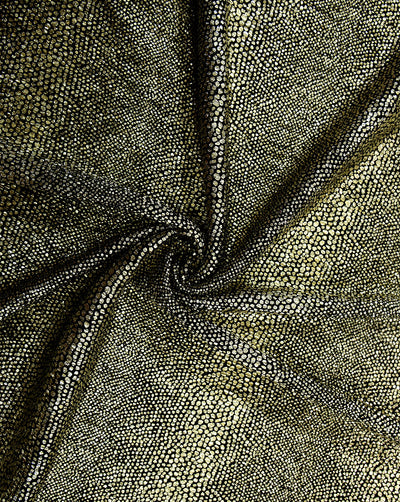 PLEATED FOIL PRINT FABRIC