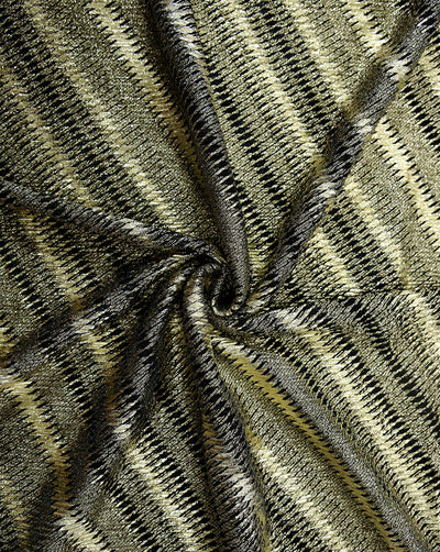 PLEATED FOIL PRINT FABRIC