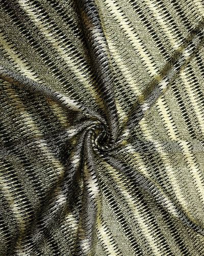 PLEATED FOIL PRINT FABRIC