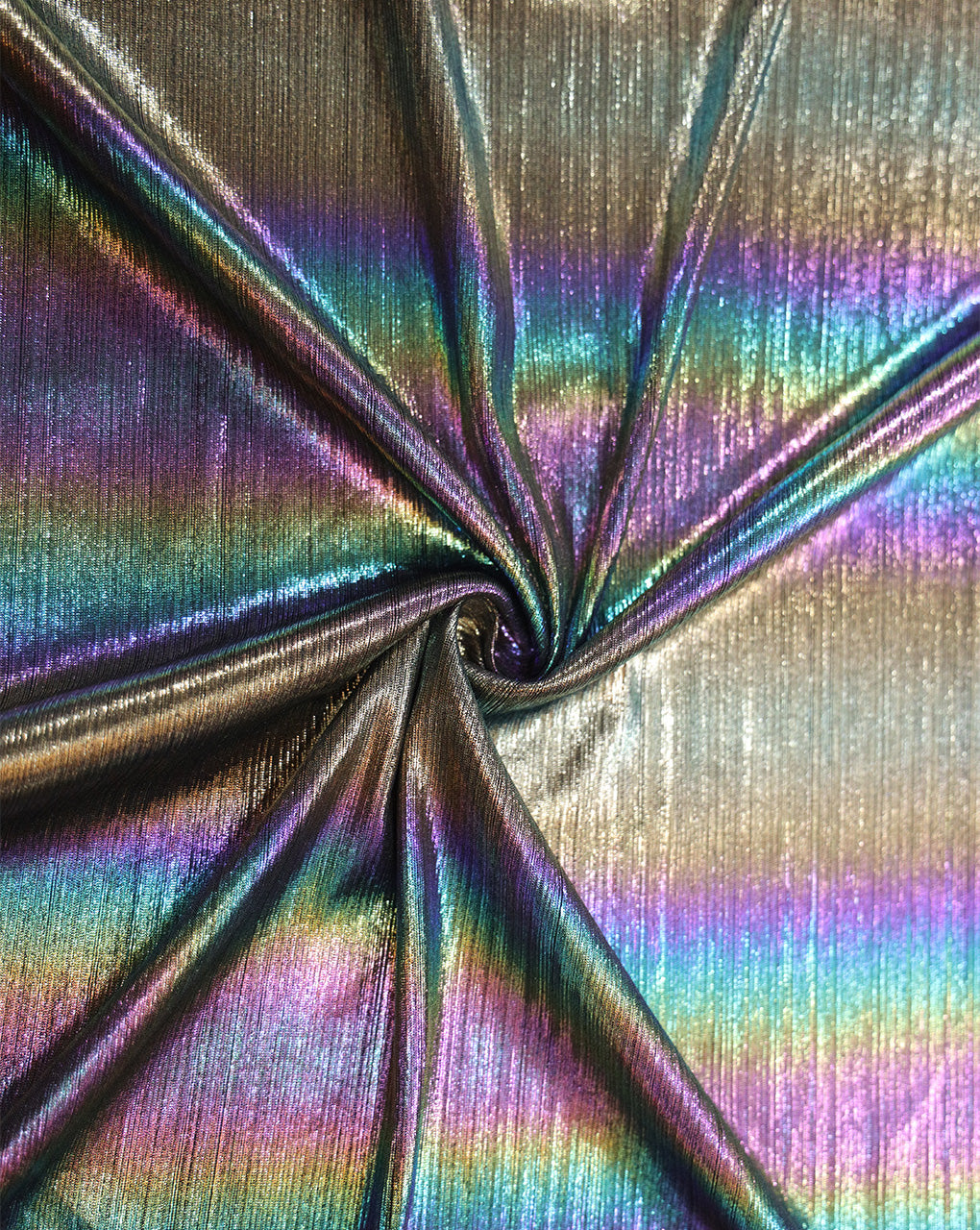 KNITTED FOIL PRINT FABRIC