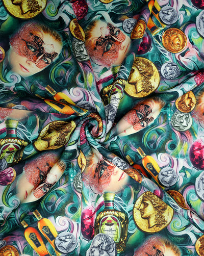 Scuba Printed Fabric