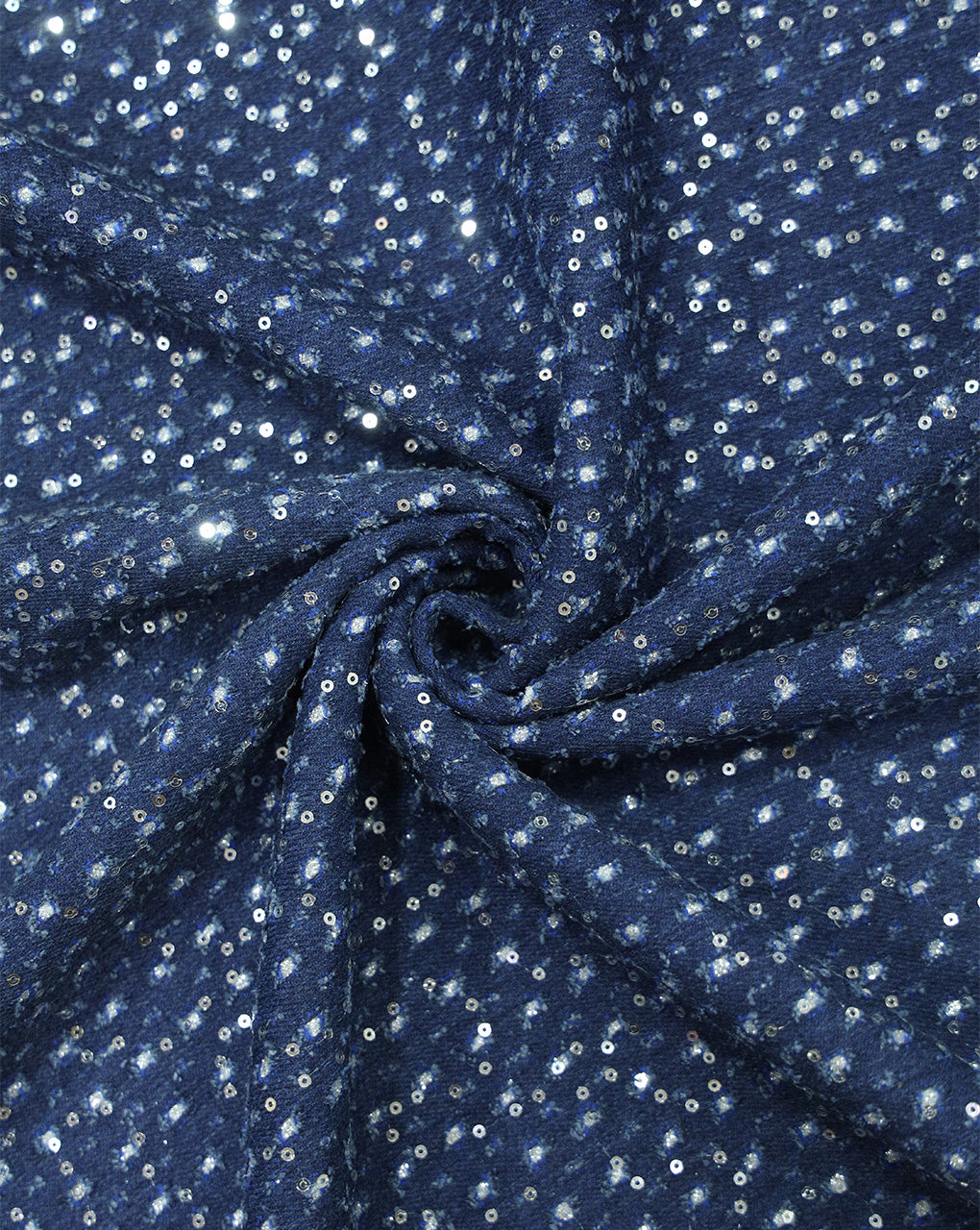 FANCY SEQUINES DENIM FABRIC FOR BOTTOM WEARS