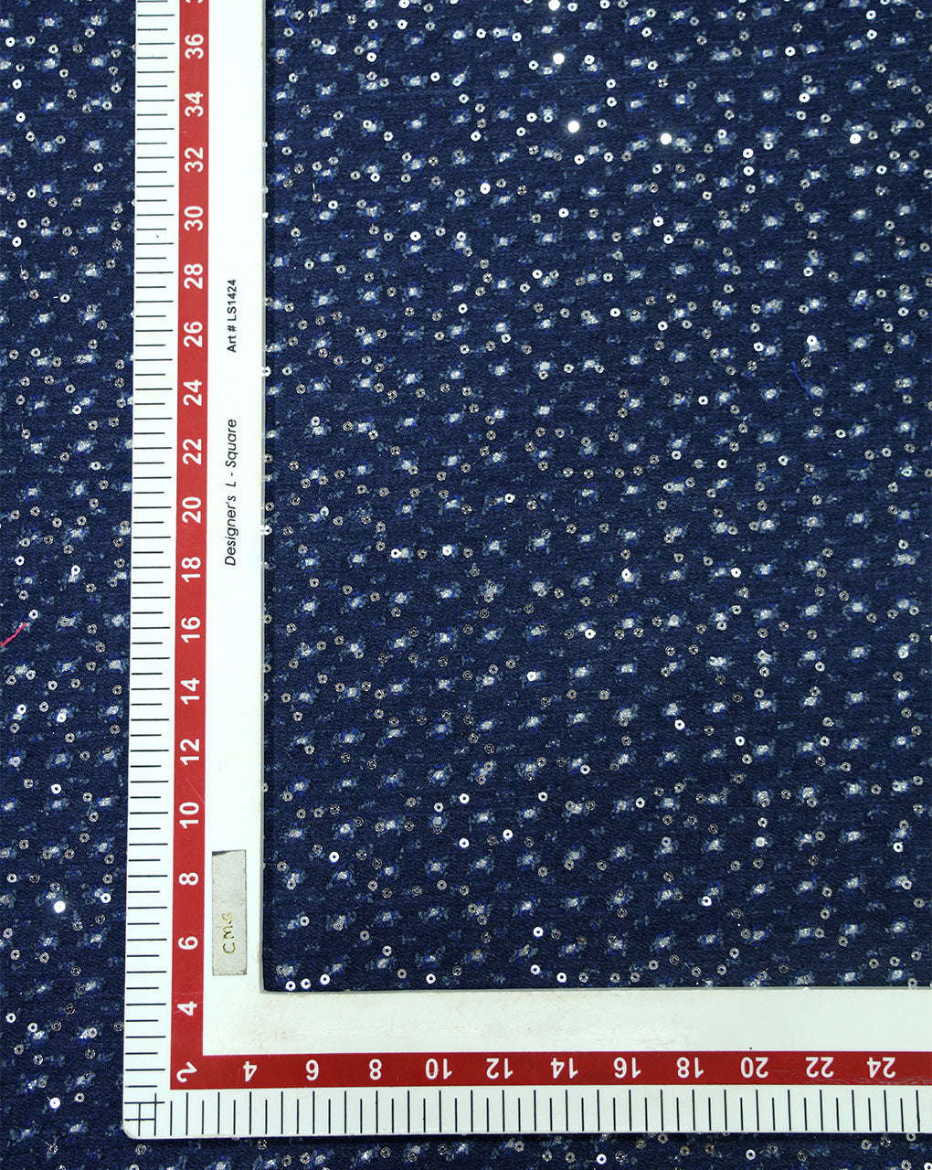 FANCY SEQUINES DENIM FABRIC FOR BOTTOM WEARS