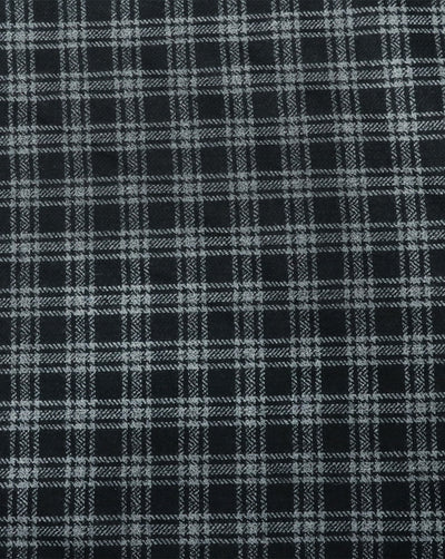 CHECKS WOOLEN TWEED FABRIC ( WIDTH 54 INCHES )