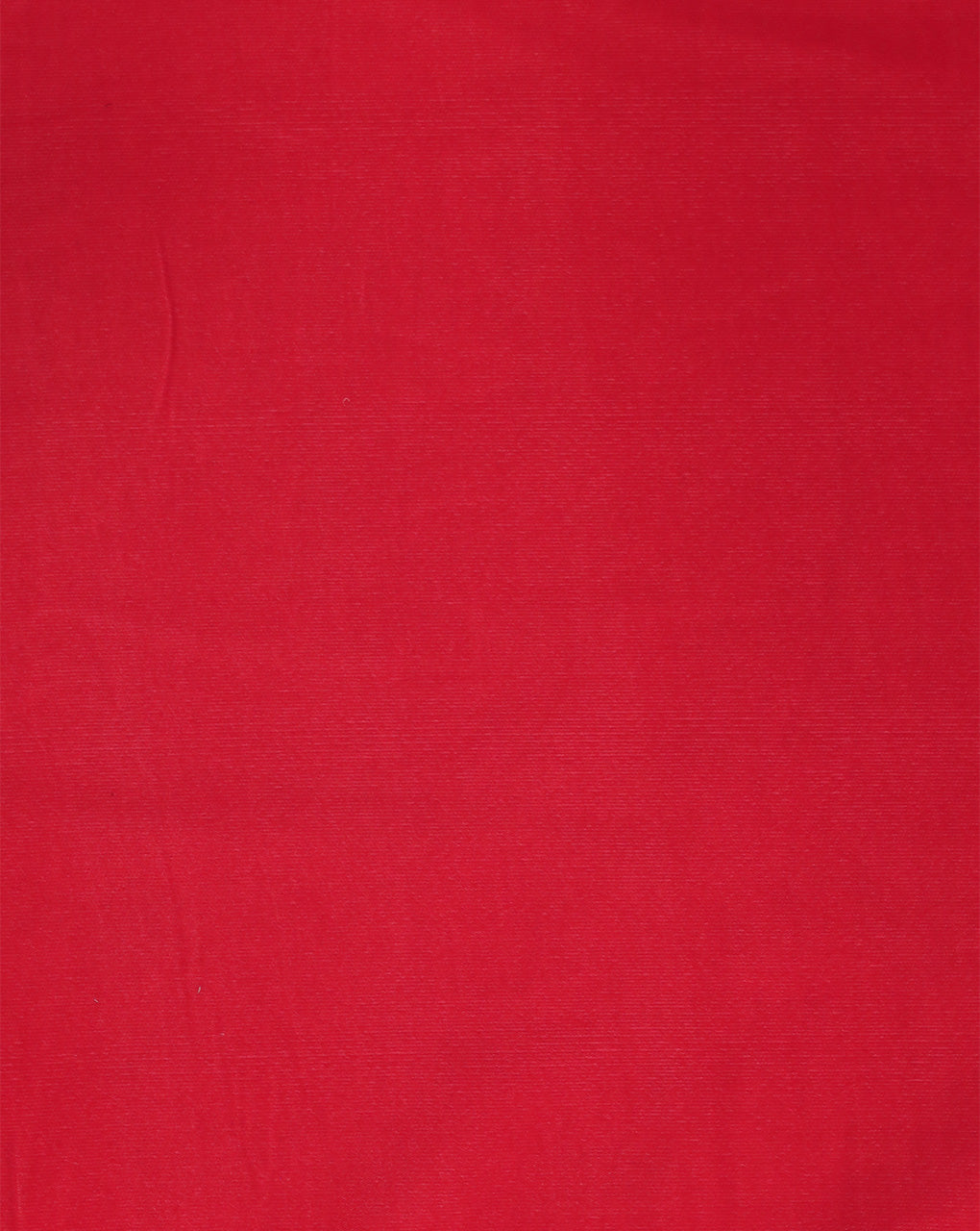 RED PLAIN POLYESTER MICRO VELVET FABRIC ( WIDTH 58 INCHES )