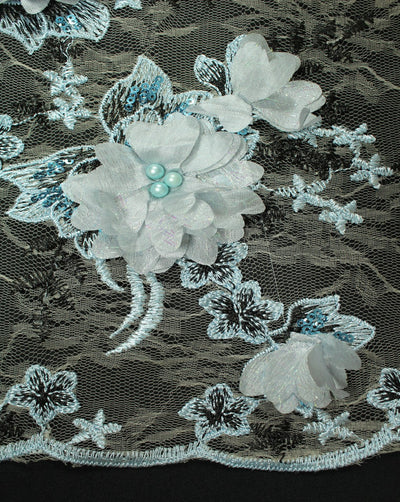 Custom Embroidery Floral Design Polyester Linen Luxury Embroidery Fabric  for Women Clothing - China Embroidery Fabric and Polyester Fabric price